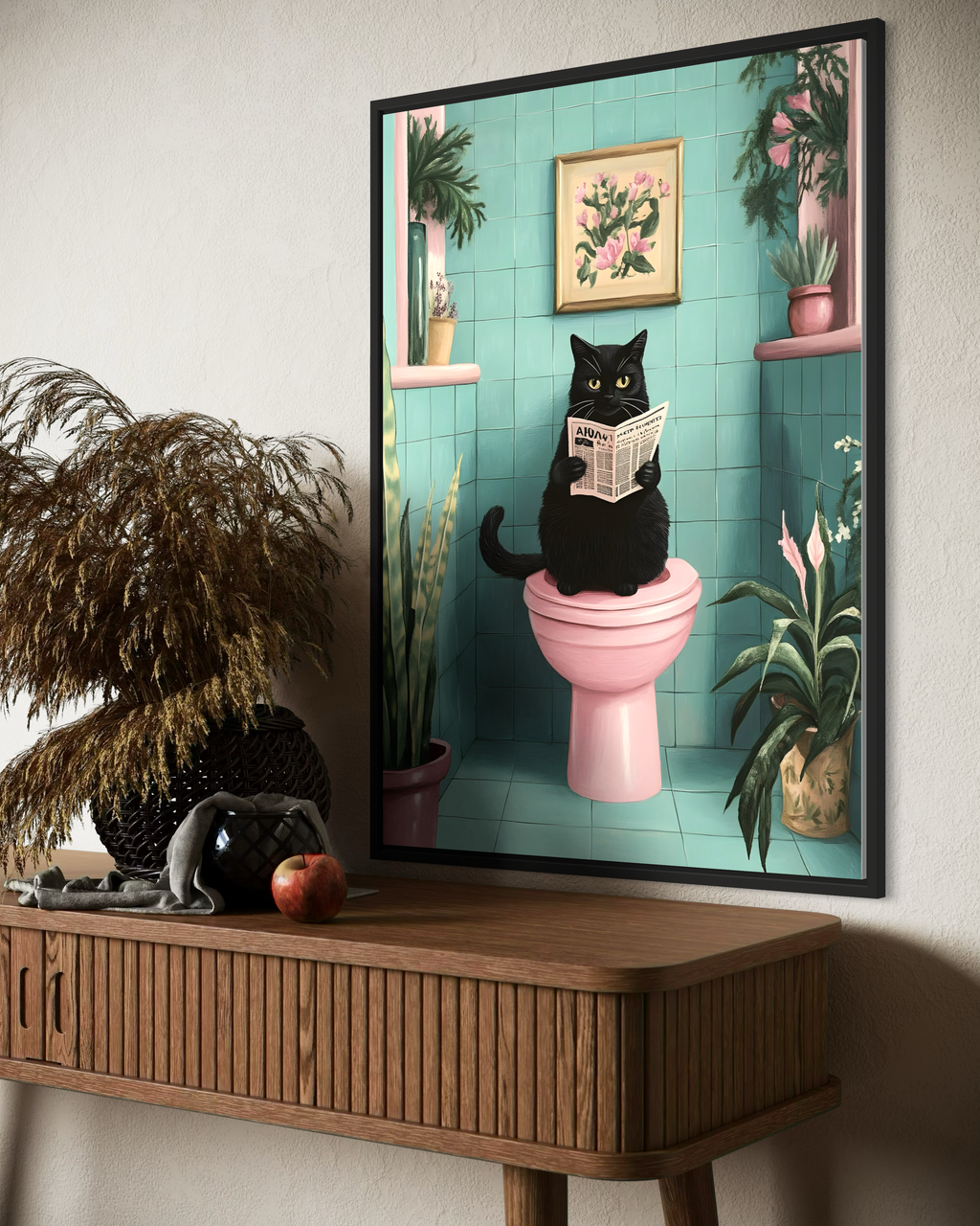 Black Cat Poster