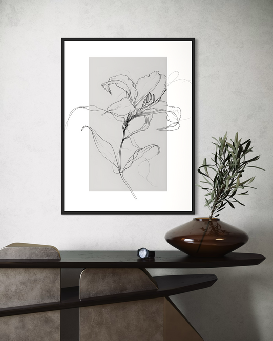 Floral Estetik No.2 Poster