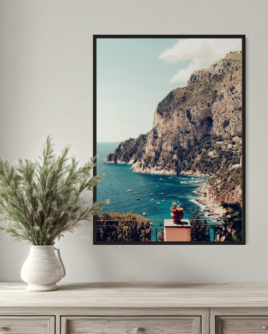 Capri Sea Poster