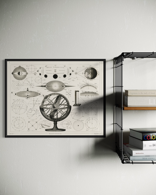 Dark Abstract No.8 Poster