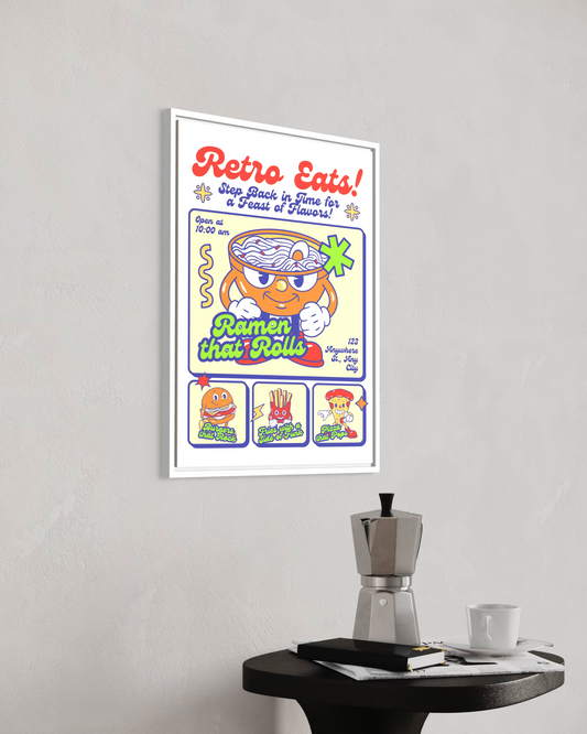 Retro Eats Poster