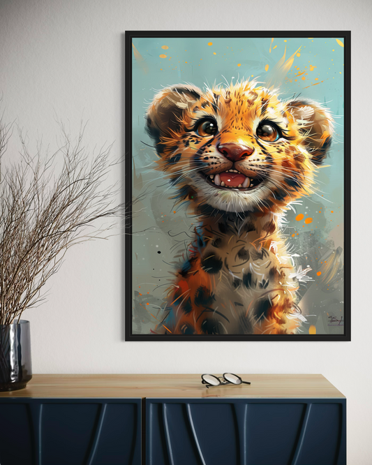Baby Tiger Poster