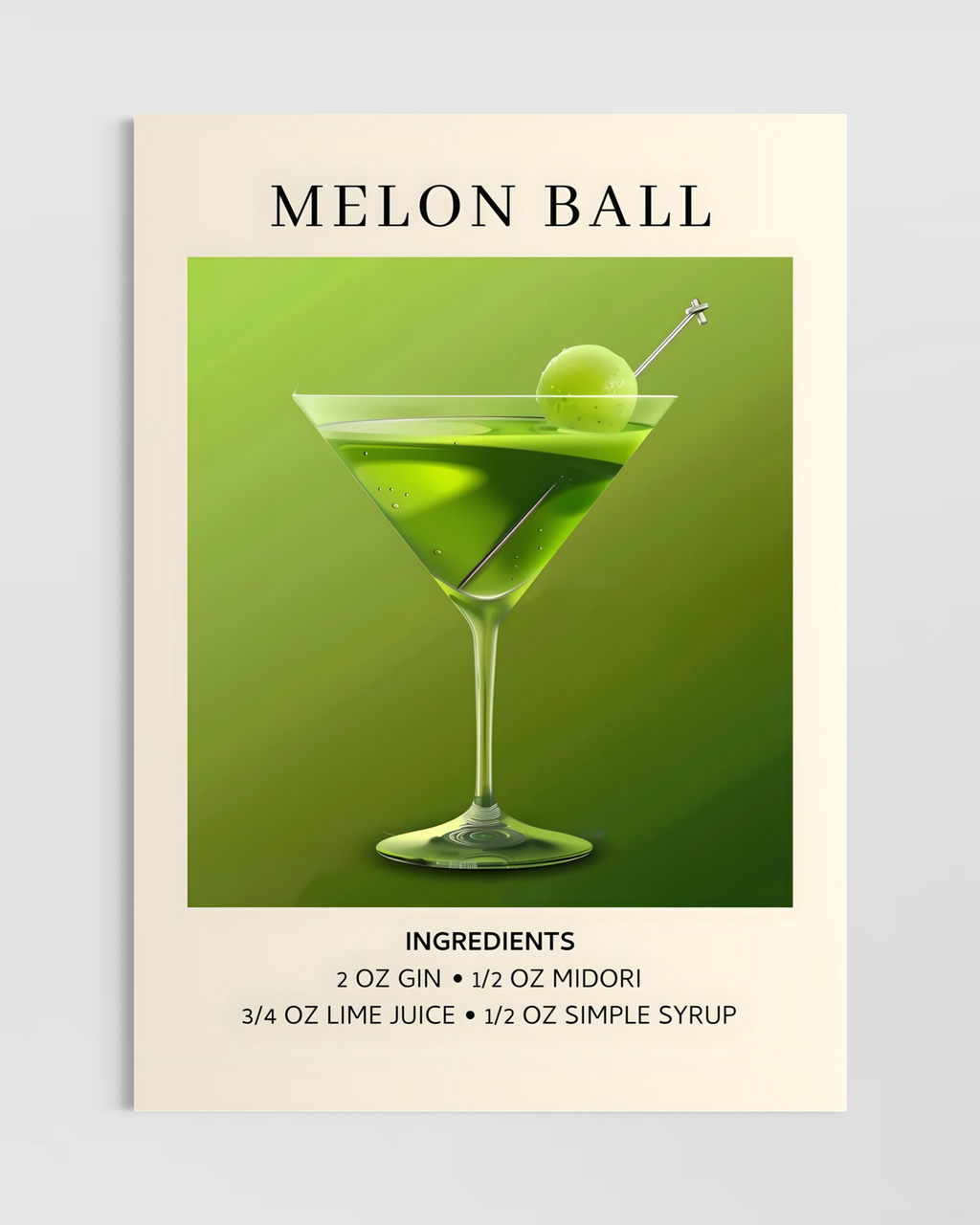Melon Ball Poster