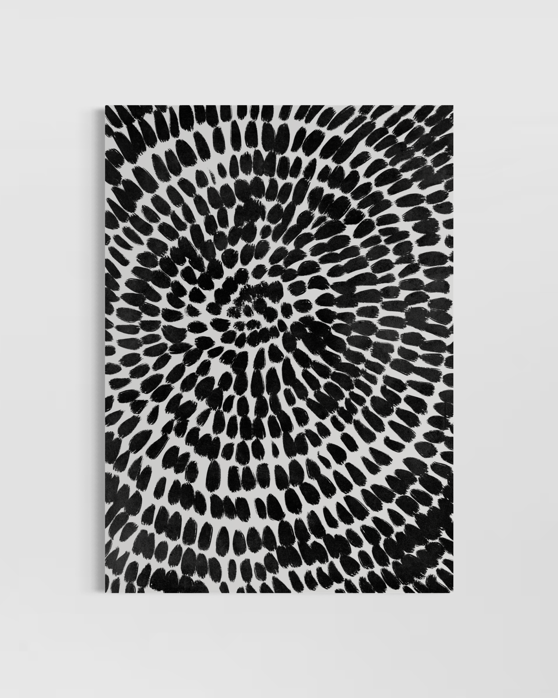Dark Abstract No.9 Poster