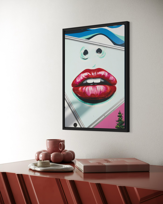 Lips No.2 Poster
