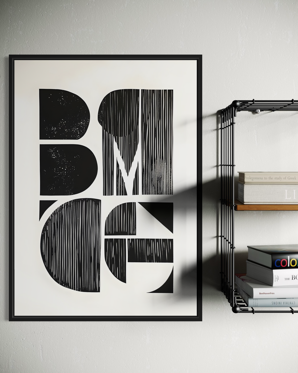 Dark Modern No.14 Poster
