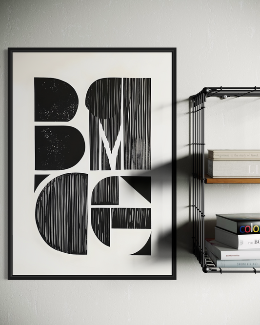 Dark Modern No.14 Poster