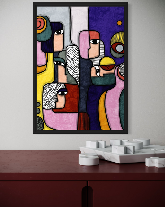 Picasso Woman Style No.2 Poster