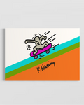 Keith Haring The Skater Poster