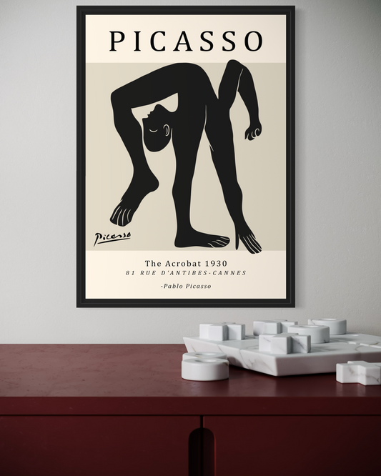 Picasso The Acrobat 1930 Poster