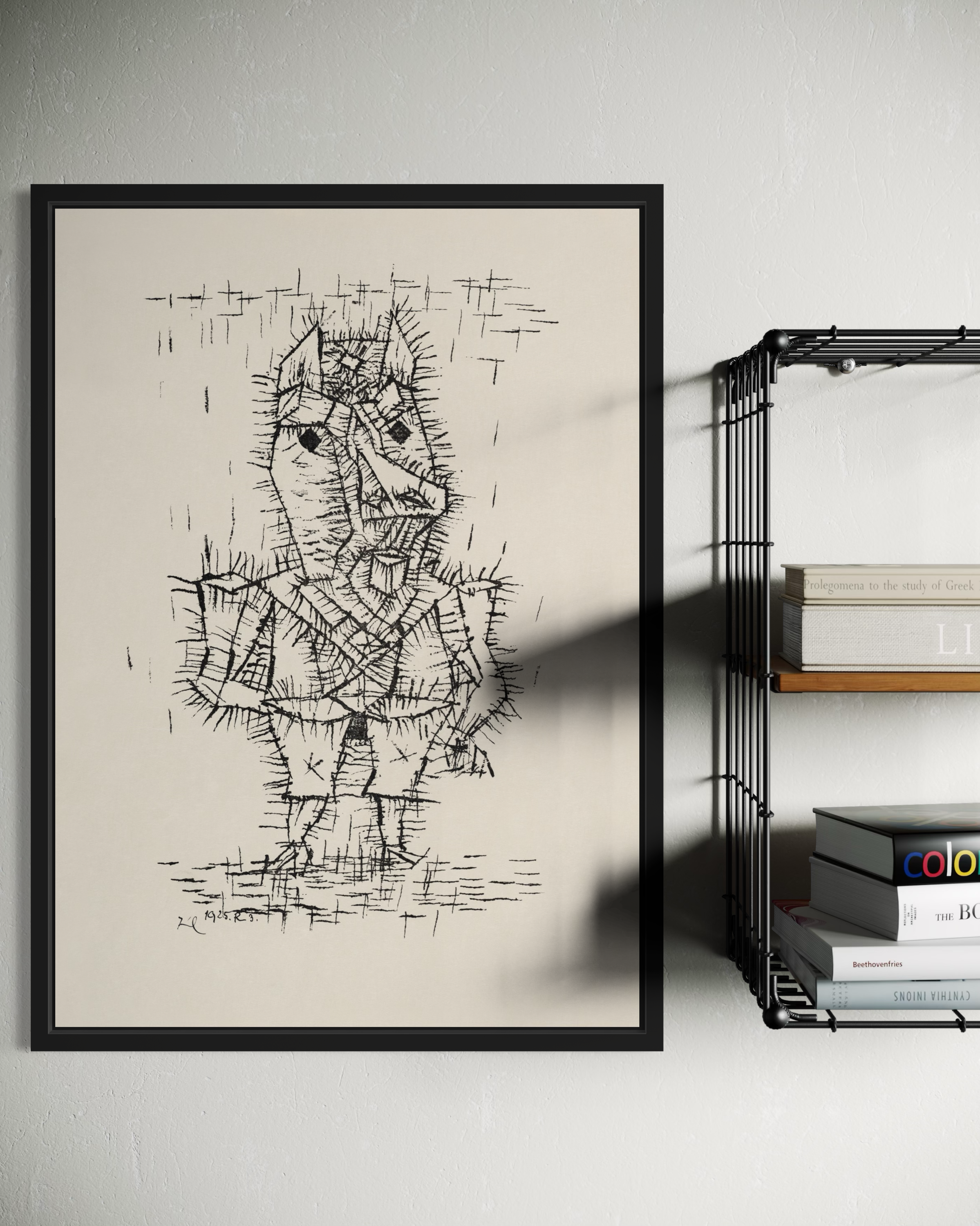 Dark Abstract No.14 Poster