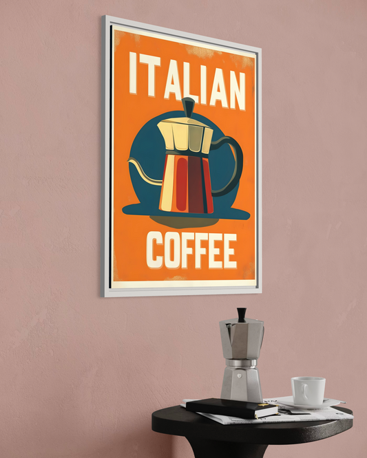 Italian Coffee Poster