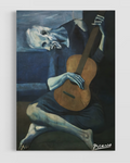 Picasso Yaşlı Gitarist Poster
