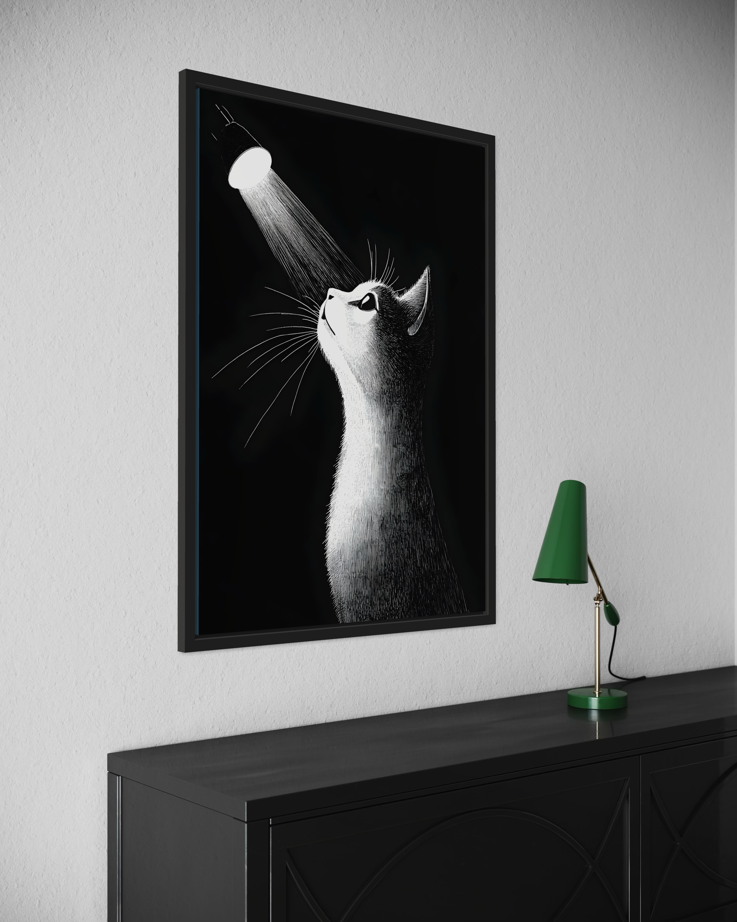 Black Cat Poster