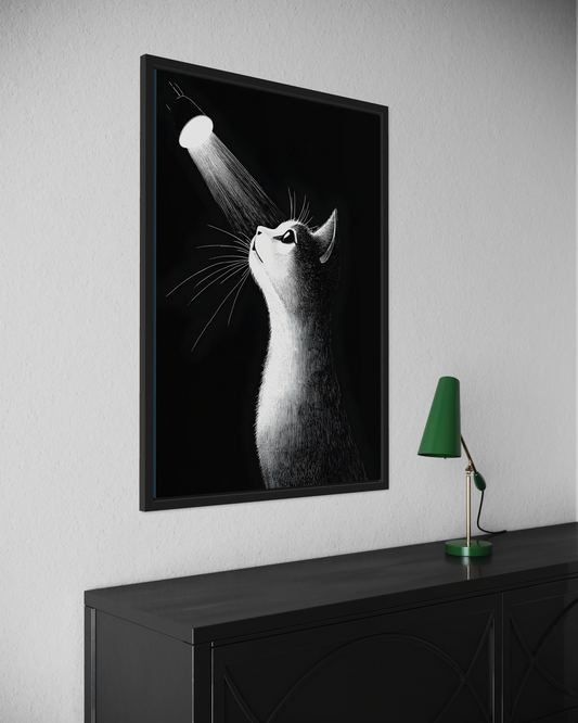 Black Cat Poster