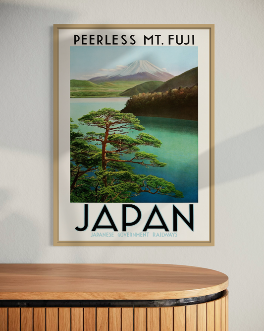 Peerless Mt. Fuji Poster