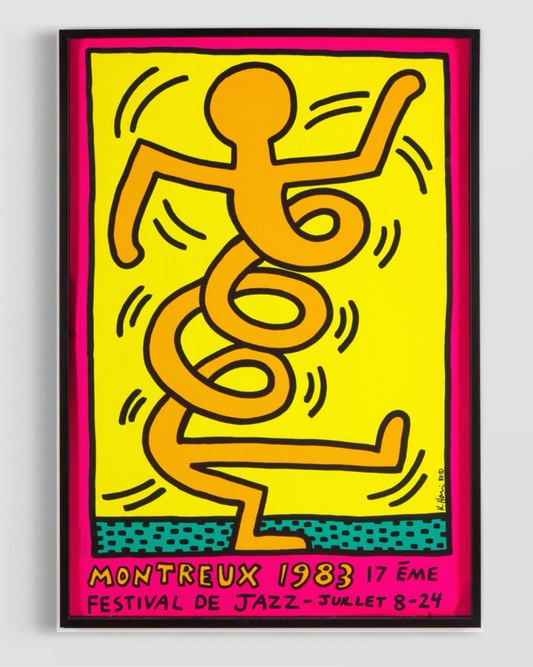 Keith Haring Festival de Jazz Poster