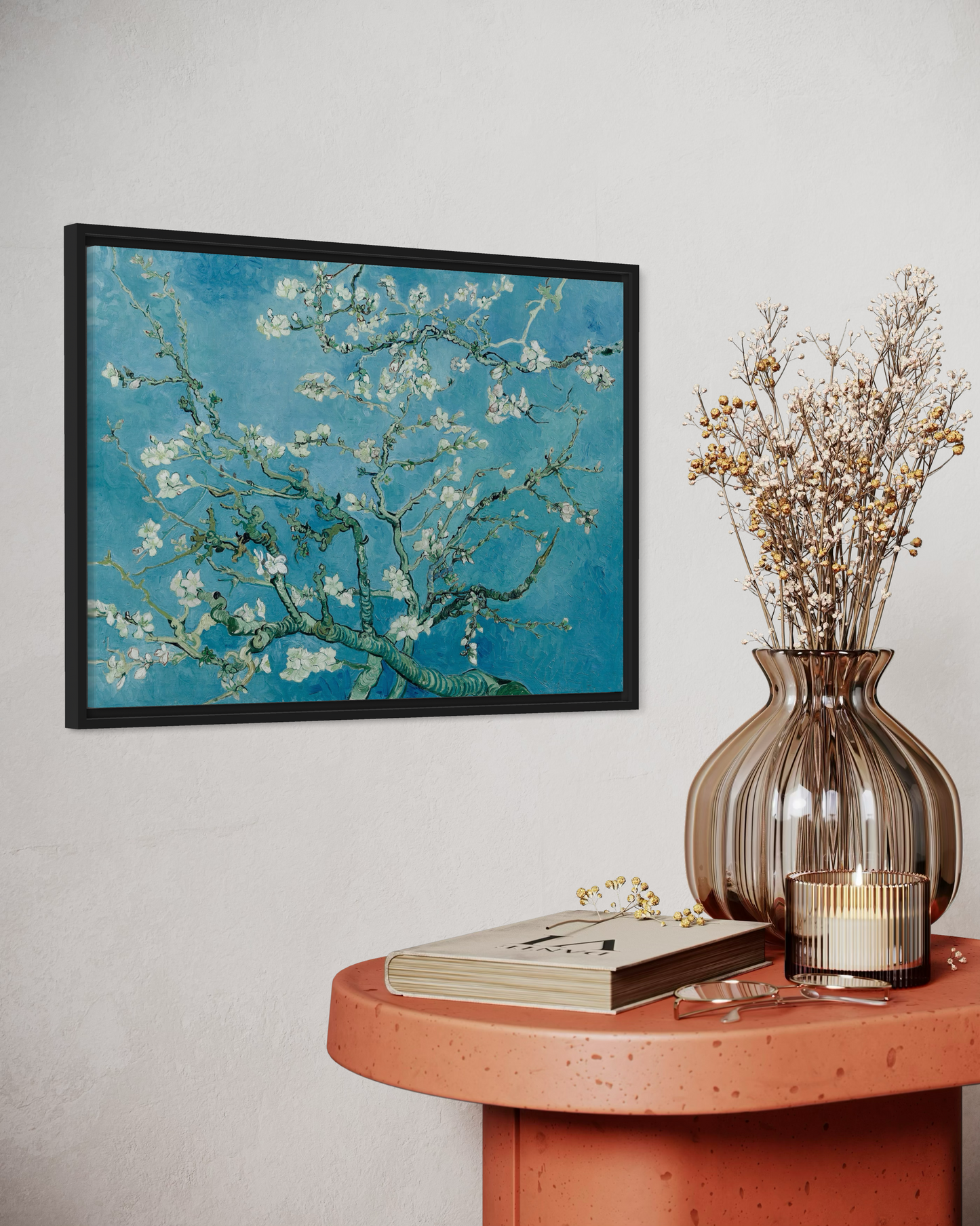 Van Gogh Çiçek Açan Badem Ağacı Poster