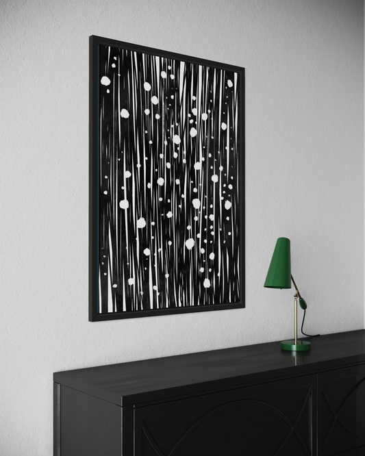 Dark Abstract No.11 Poster