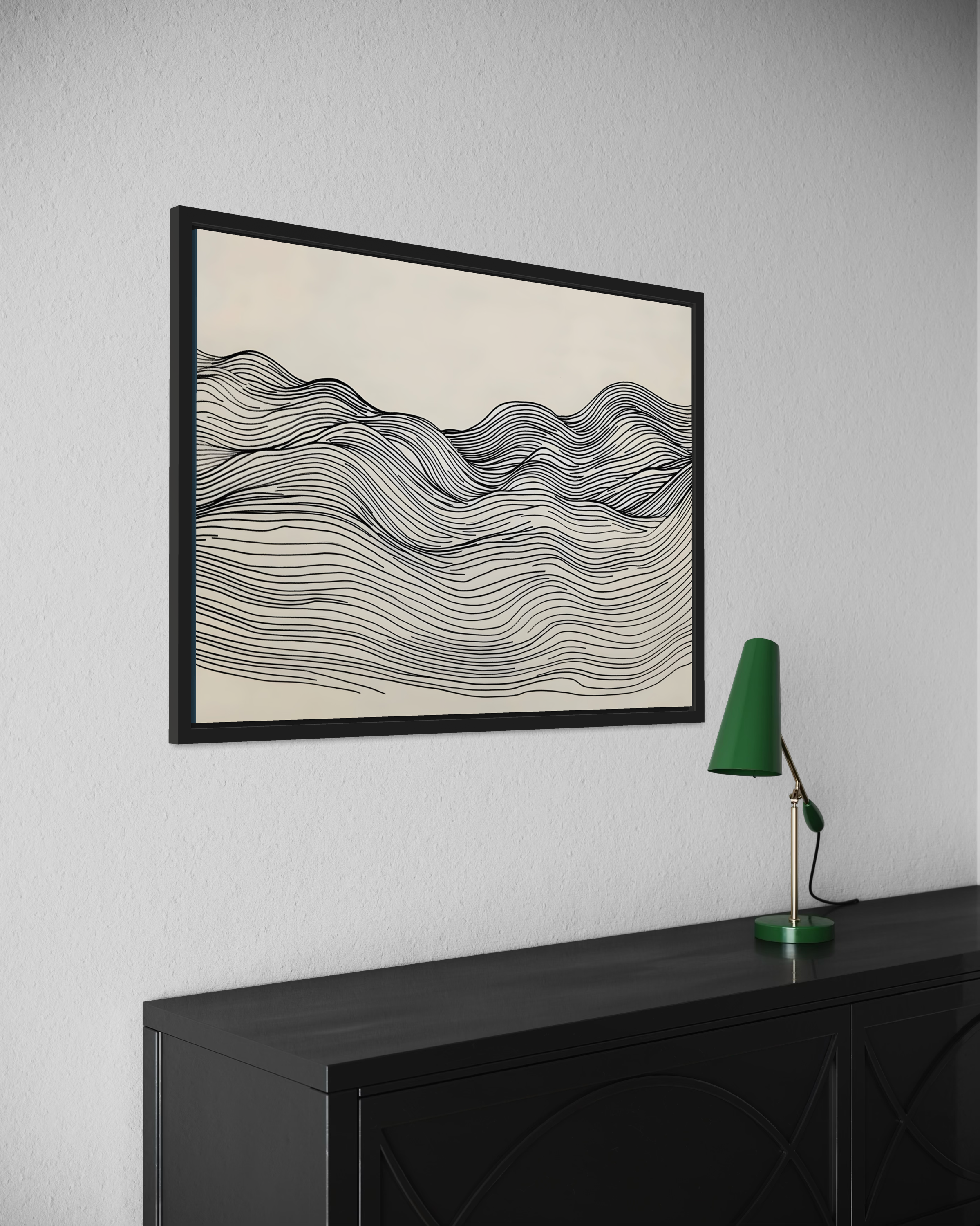 Dark Modern No.10 Poster