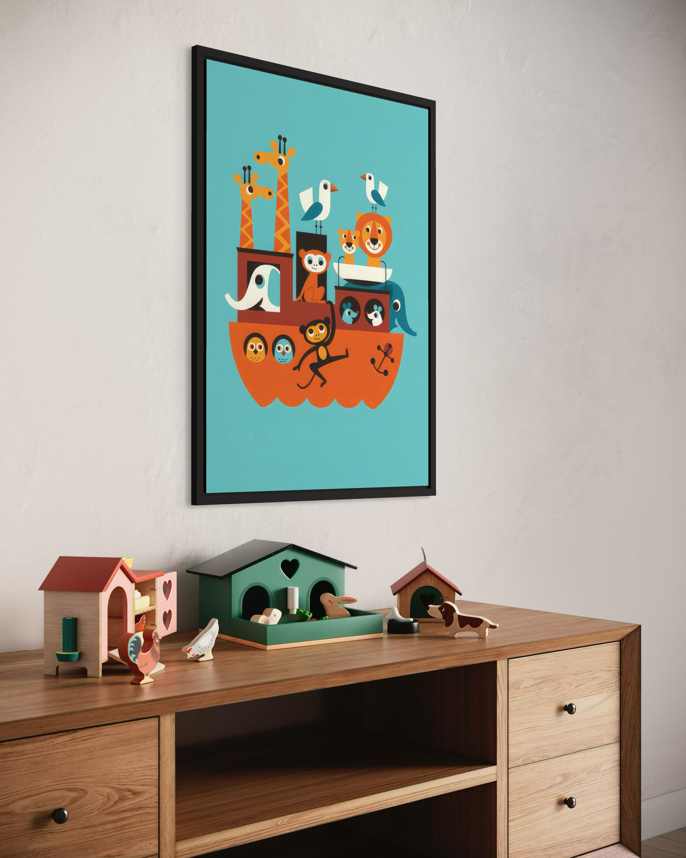 Gemideki Hayvanlar Poster