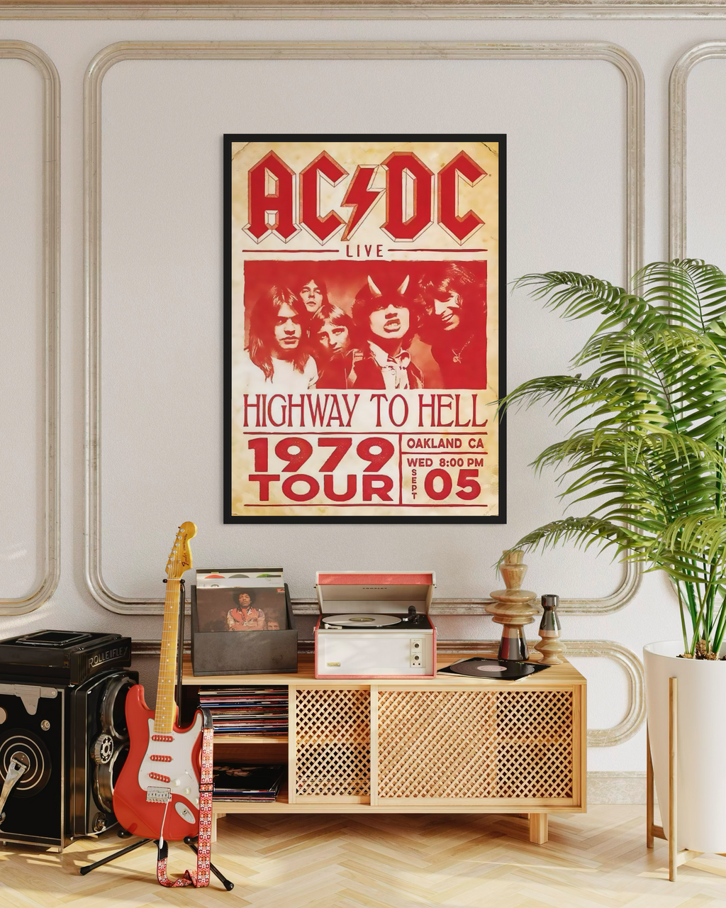 AC/DC Poster – Postilsa