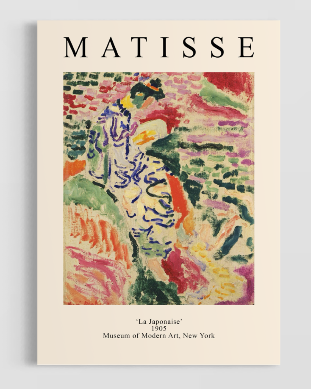 Matisse La Japonaise Poster