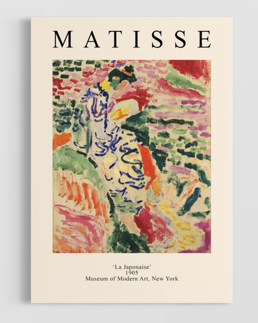 Matisse La Japonaise Poster