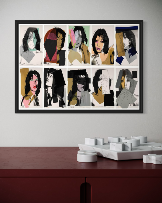 Andy Warhol - Mick Jagger Poster