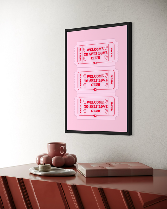 Self Love Club Poster