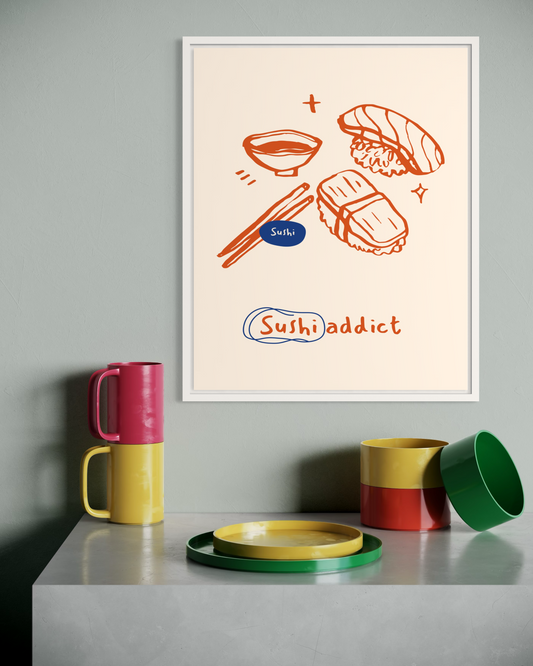 Sushi Addict Poster