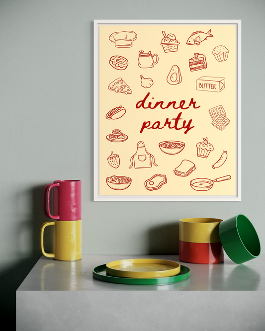 Dinner Party Poster