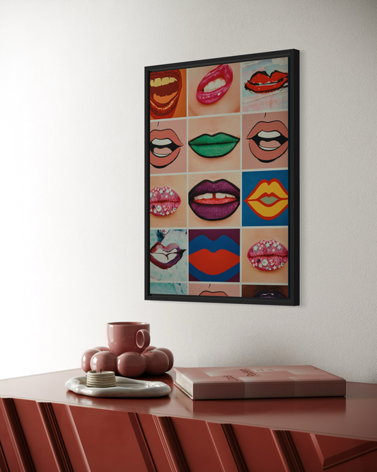 Lips No.3 Poster
