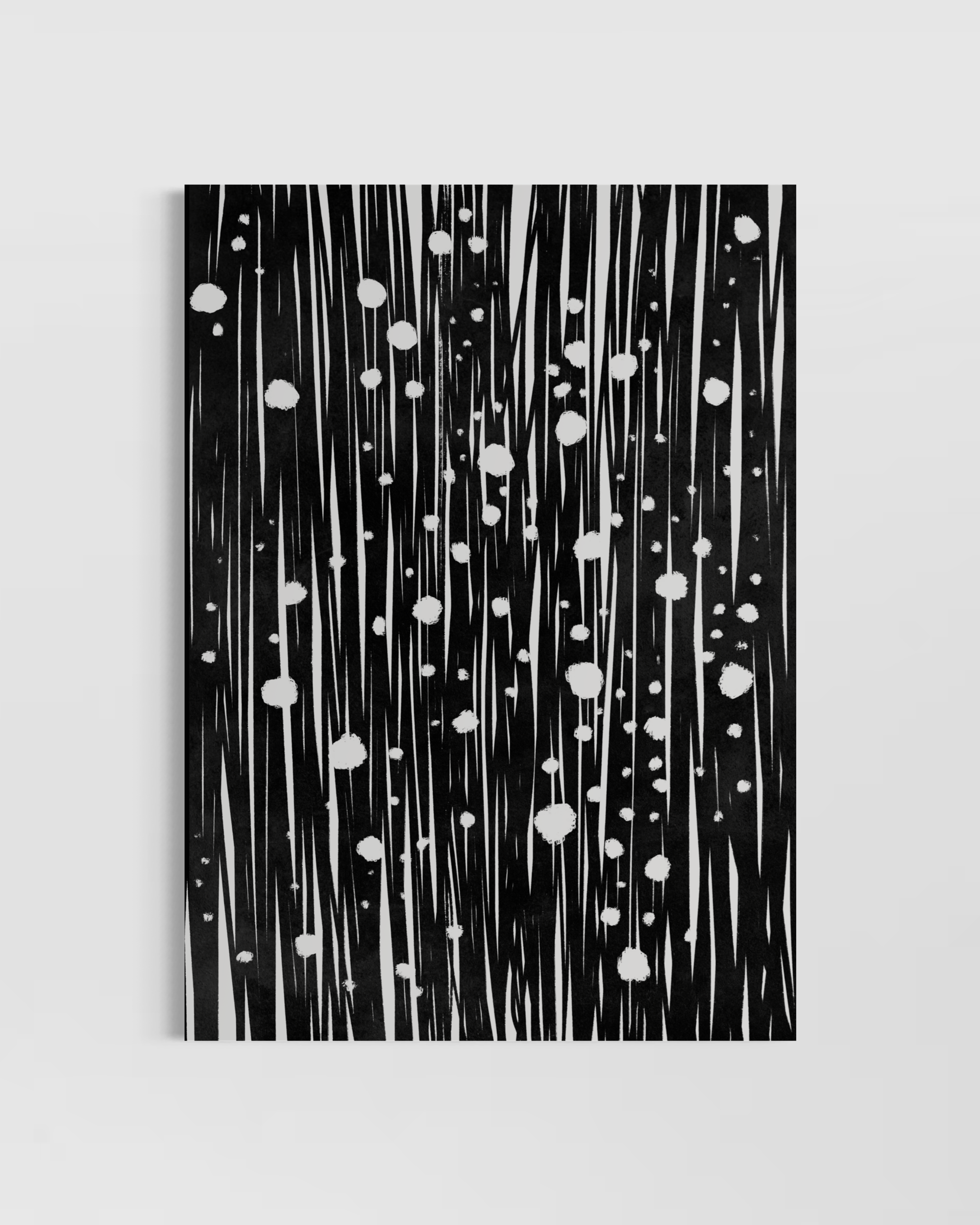 Dark Abstract No.11 Poster