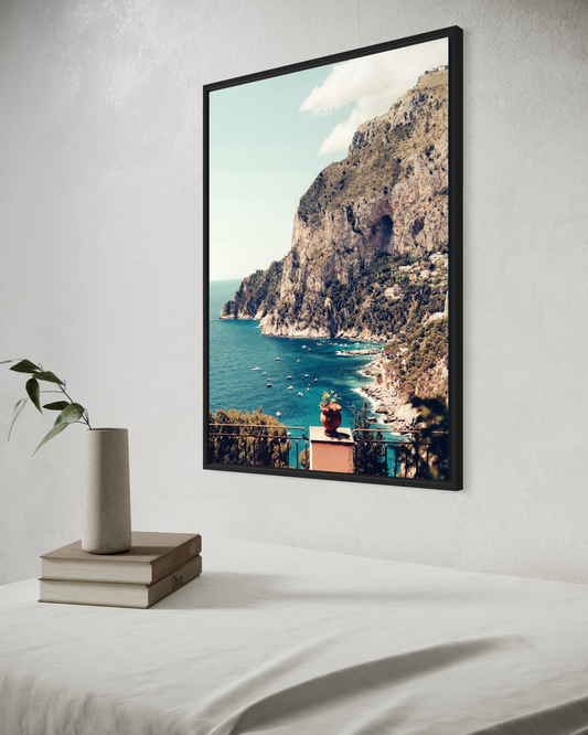 Capri Sea Poster