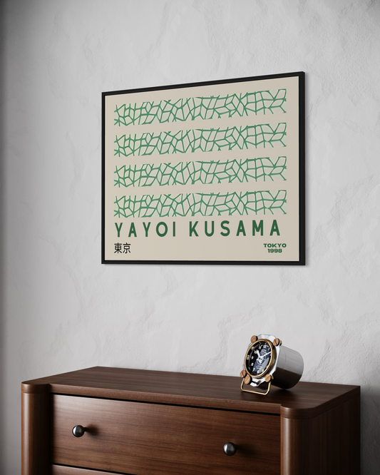 Yayoi Kusama Tokyo 1998 No.4 Poster