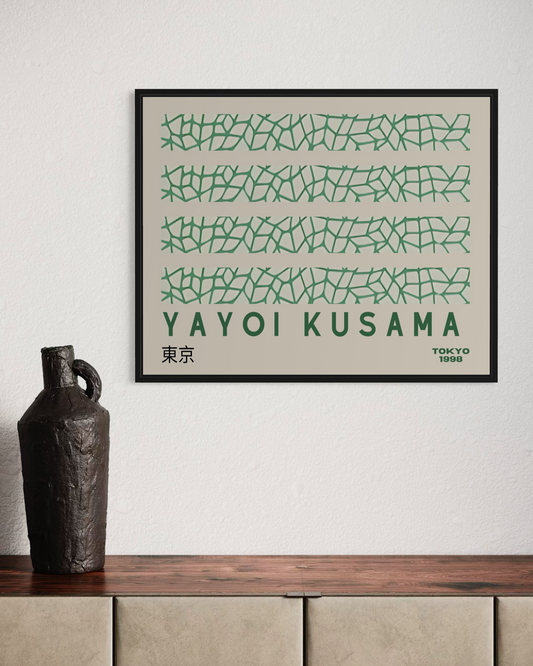 Yayoi Kusama Tokyo 1998 No.4 Poster