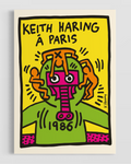 Keith Haring Paris Poster