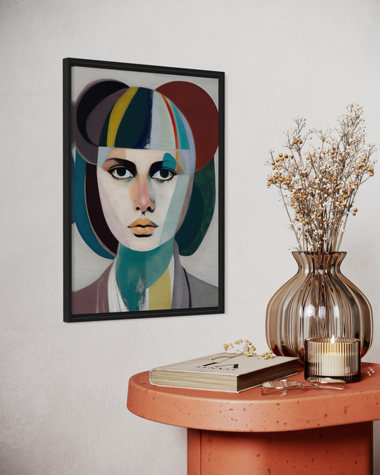 Picasso Woman Style Poster