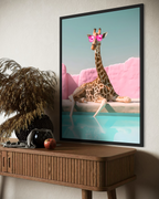 The Giraffe No.2 Poster