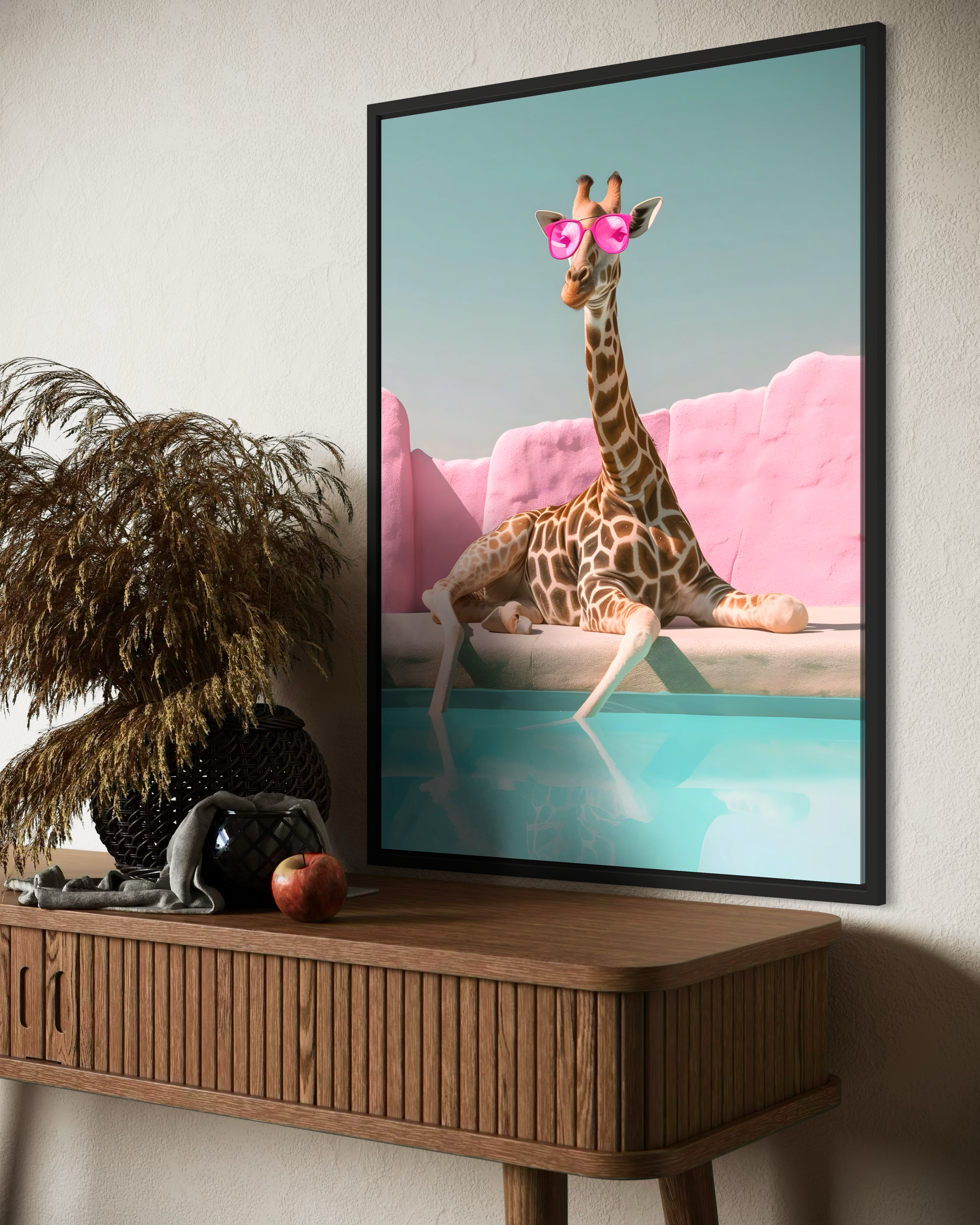 The Giraffe No.2 Poster