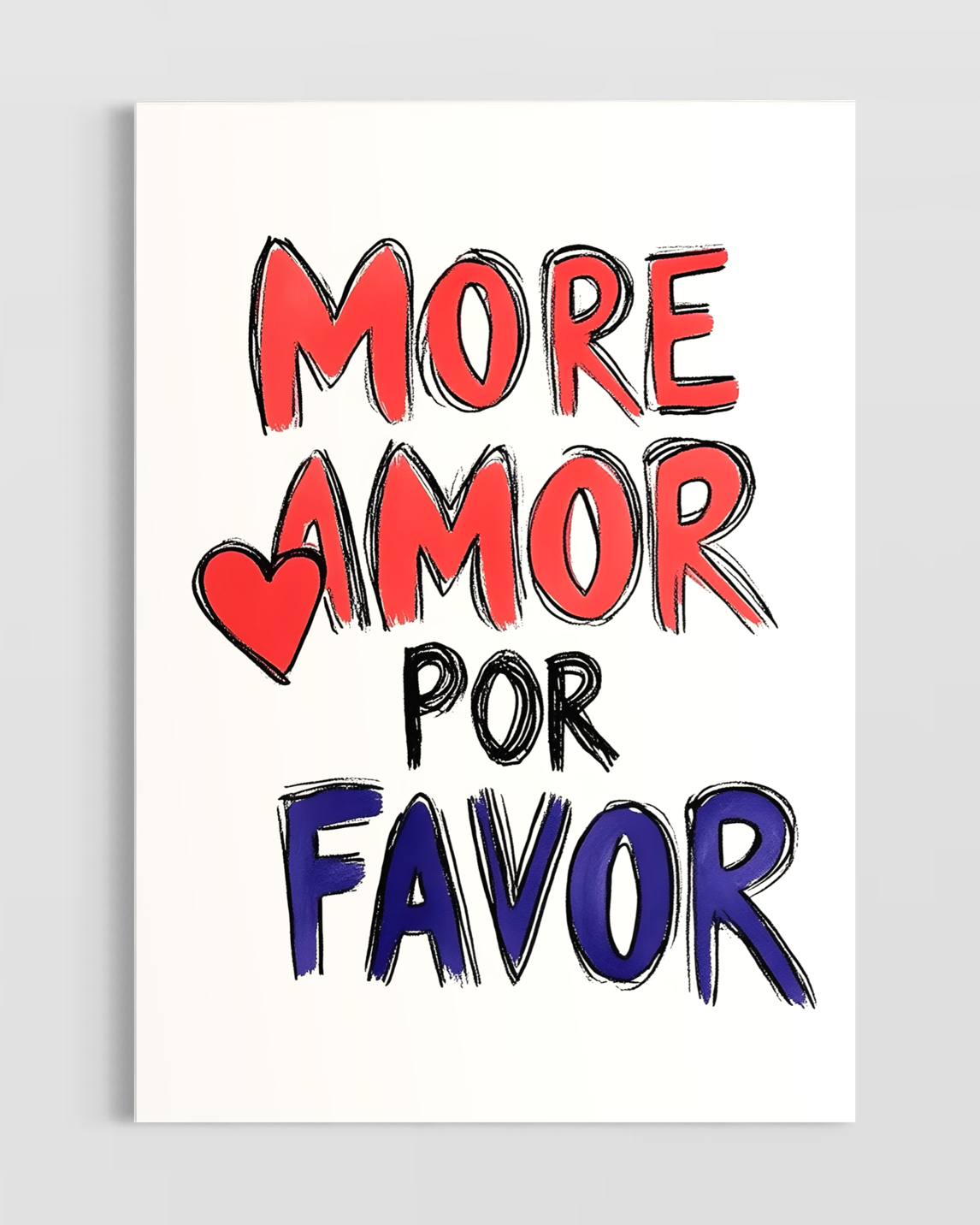 Mor Amor Por Favor Poster