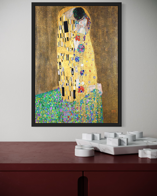 Gustav Klimt The Kiss Poster