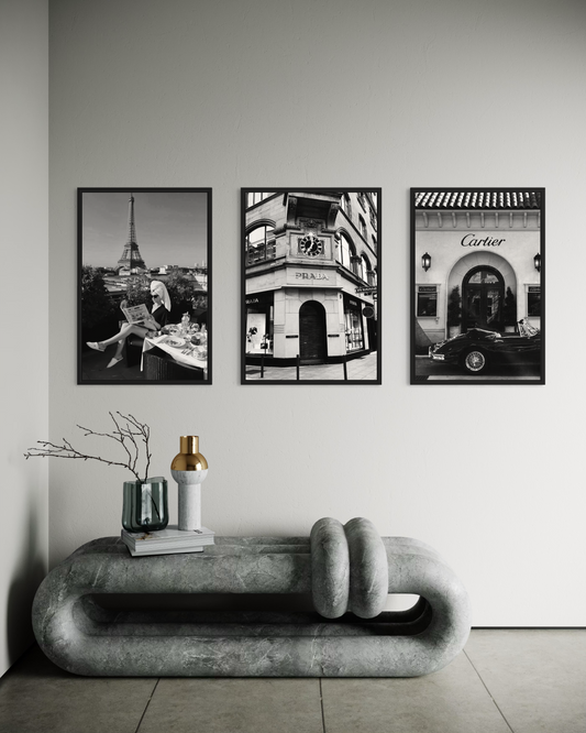 Moda & Lifestyle 3'lü Poster Seti