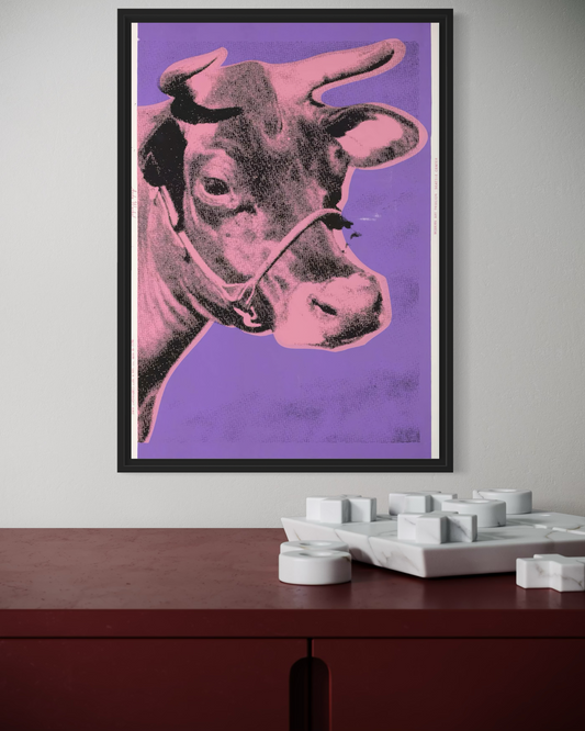 Andy Warhol The Cow Poster