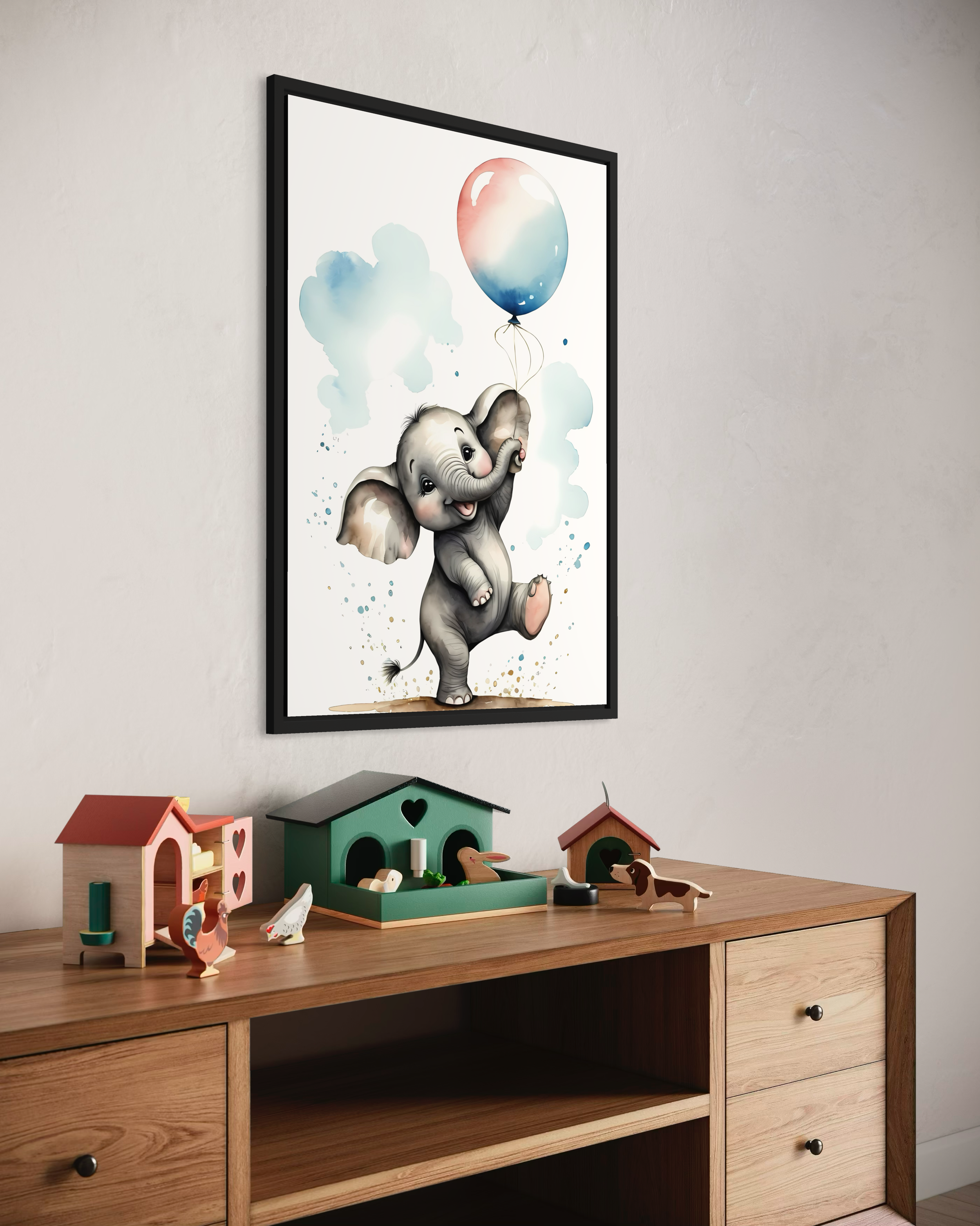 Balonlu Fil Poster