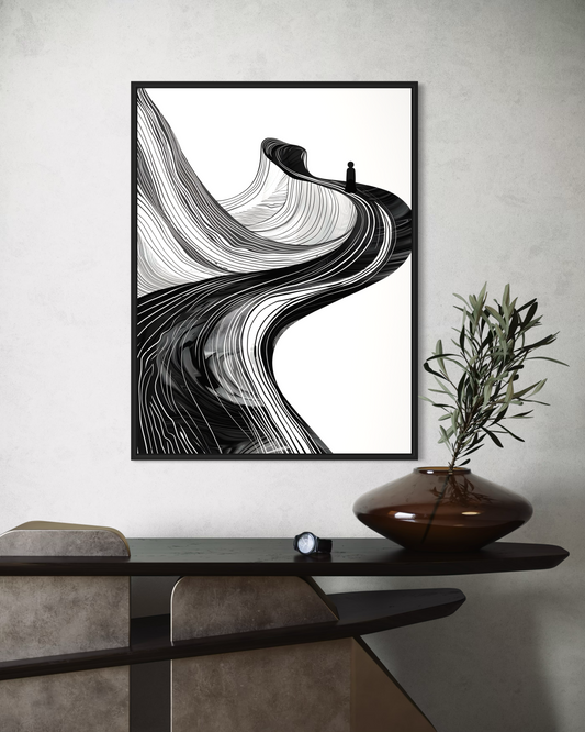 Dark Modern No.2 Poster