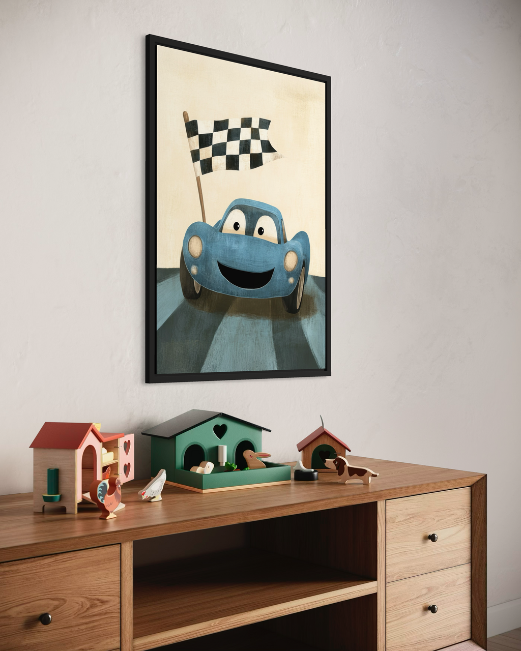 Şimşek McQueen Poster