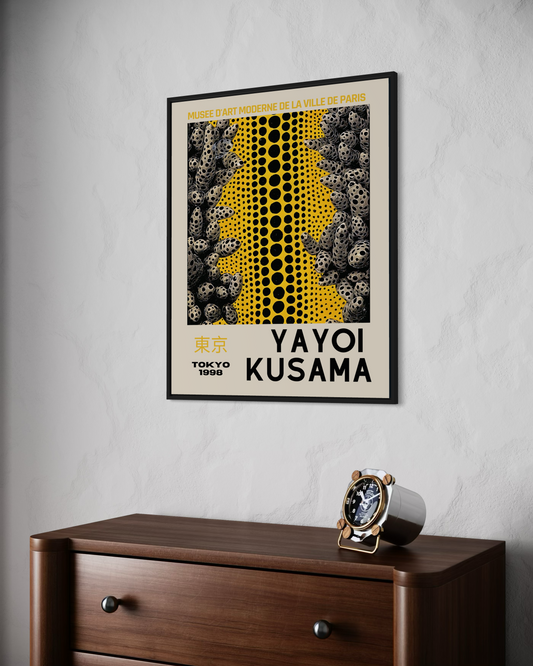 Yayoi Kusama Tokyo 1998 No.2 Poster
