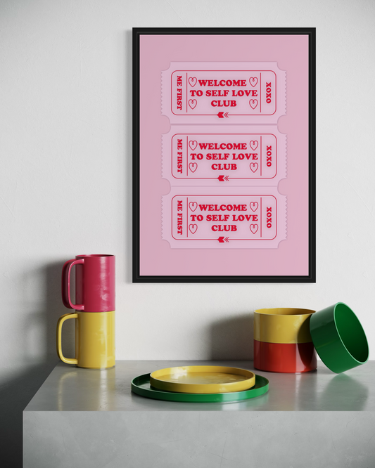 Self Love Club Poster